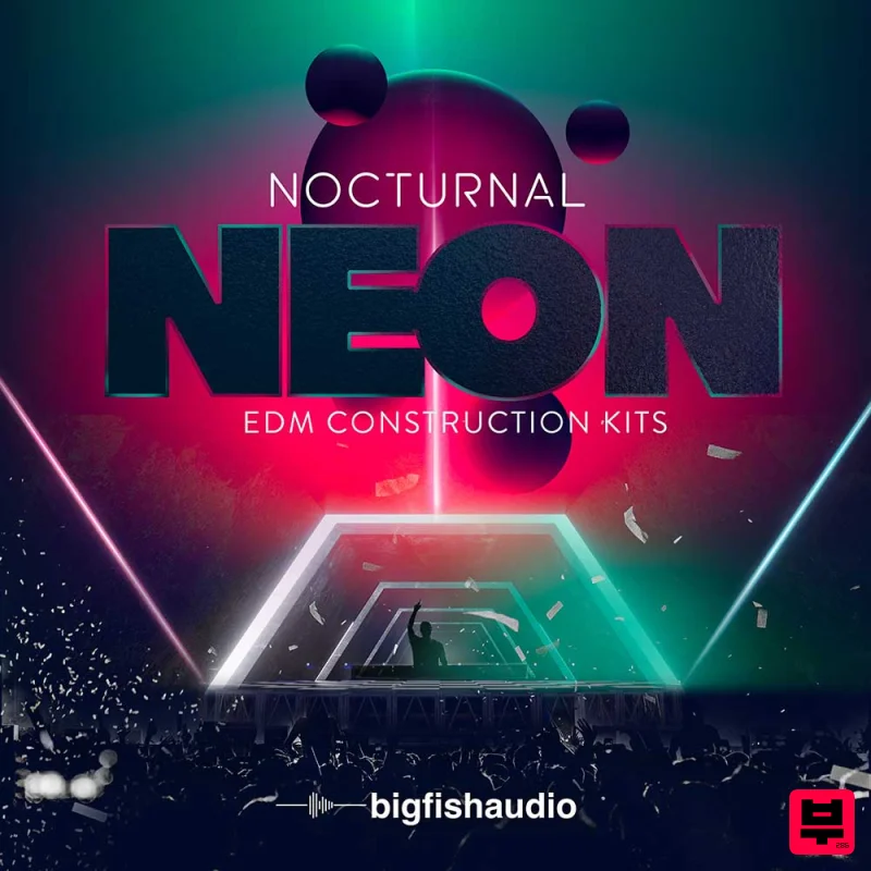 Big Fish Audio Nocturnal Neon - EDM Construction Kits - EDM