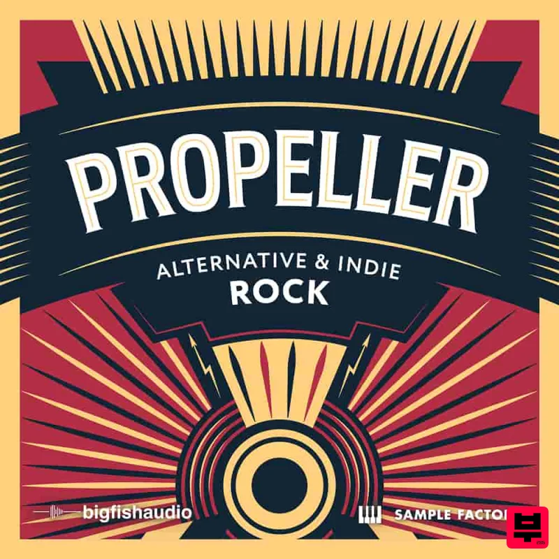 Big Fish Audio Propeller - Alternative & Indie Rock - Professional Music Instrument Photo