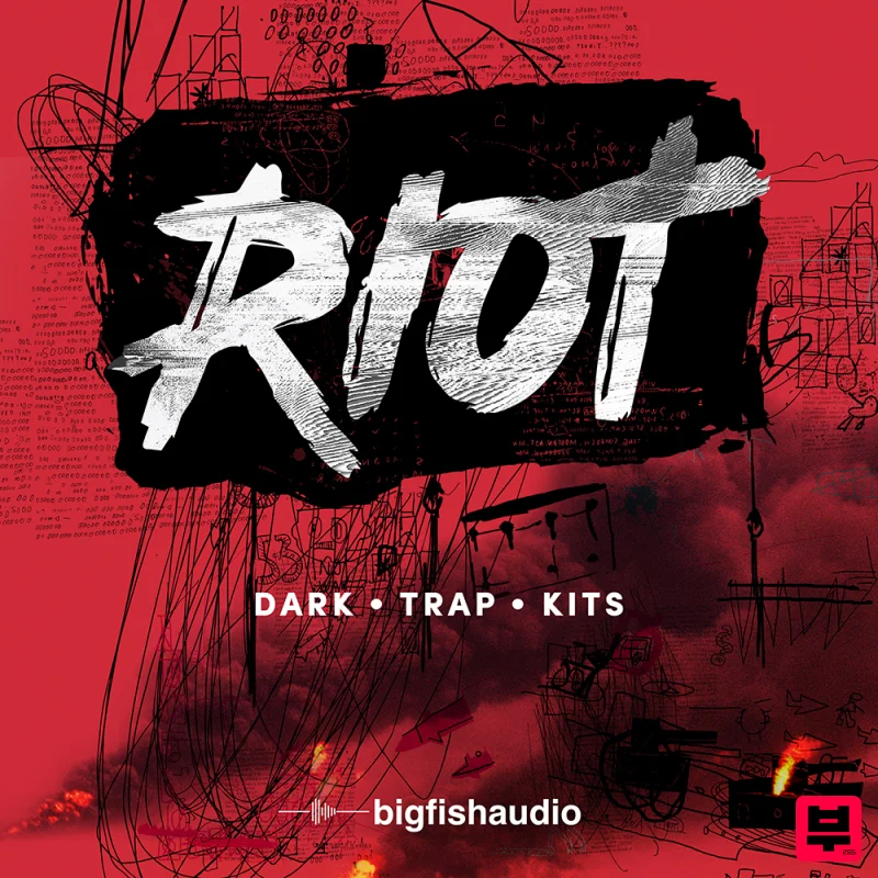 Big Fish Audio Riot - Dark Trap Kits - Professional Music Instrument Photo