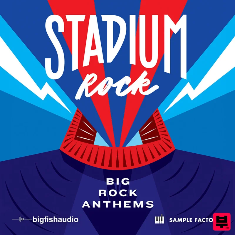 Big Fish Audio Stadium Rock - Rock