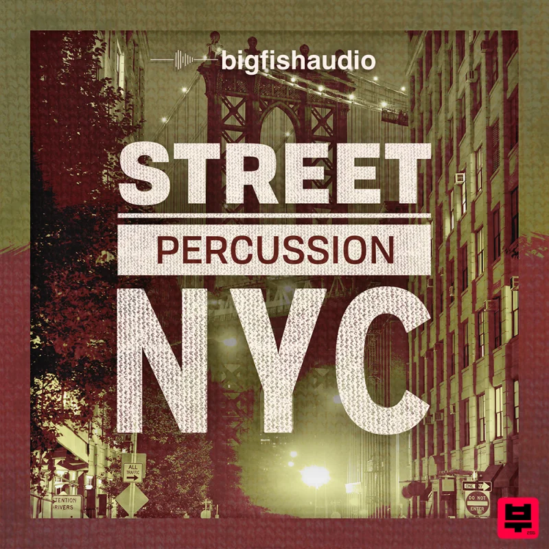 Big Fish Audio Street Percussion: NYC  - Cinematic