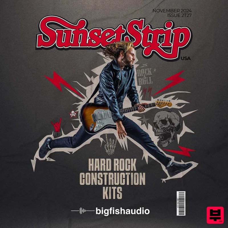 Big Fish Audio Sunset Strip: Hard Rock Construction Kits - Rock