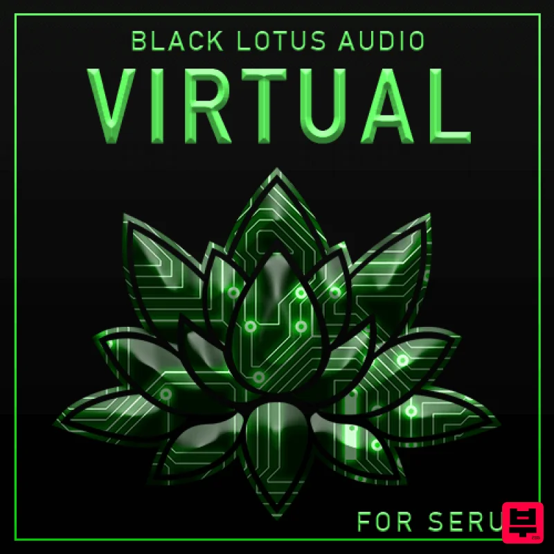 Black Lotus Audio Virtual - Dubstep For Serum - Professional Music Instrument Photo