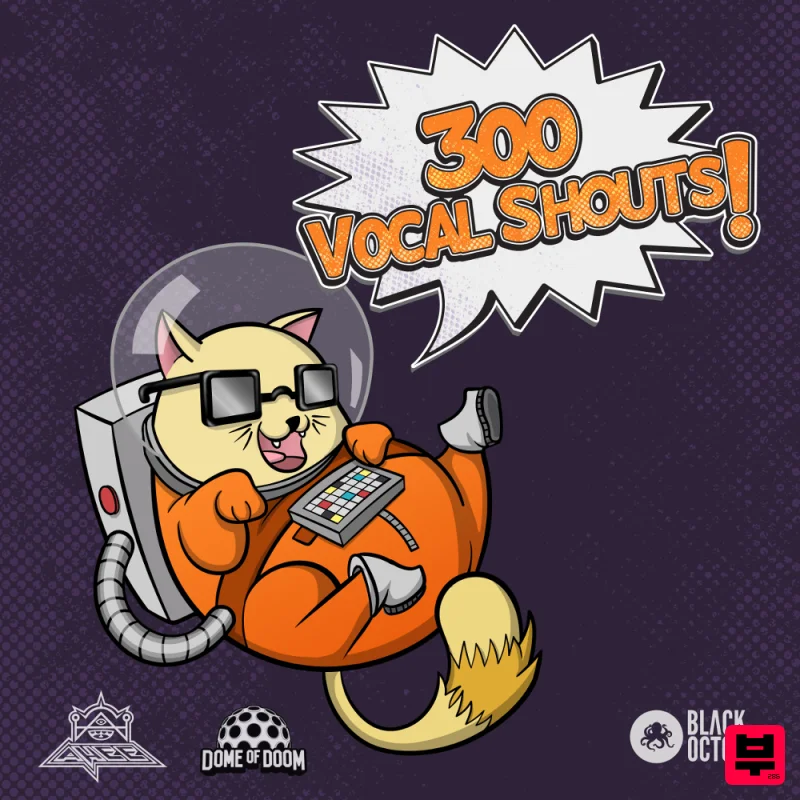 Black Octopus 300 Vocal Shouts - Dubstep