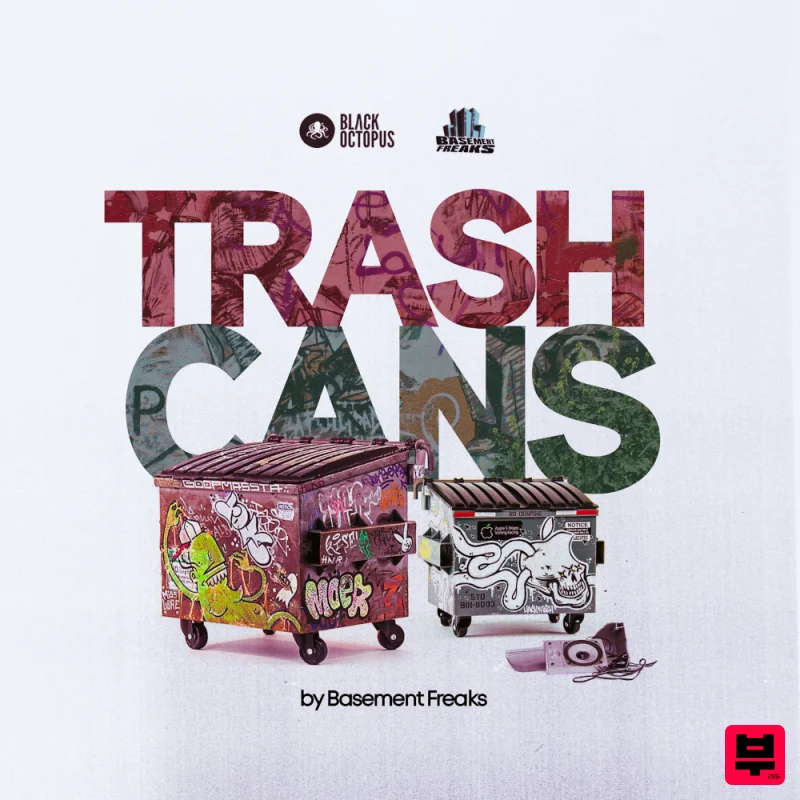 Black Octopus Basement Freaks Presents Trash Cans - Trap