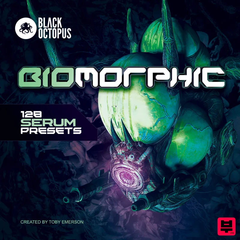 Black Octopus Biomorphic: 128 Serum Presets - Dubstep