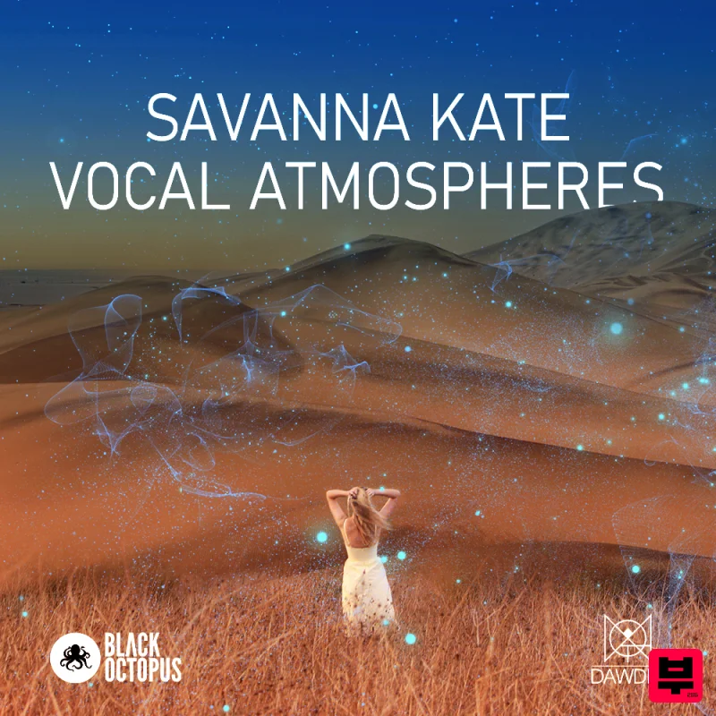 Black Octopus Dawdio - Savanna Kate Vocal Atmospheres - Professional Music Instrument Photo
