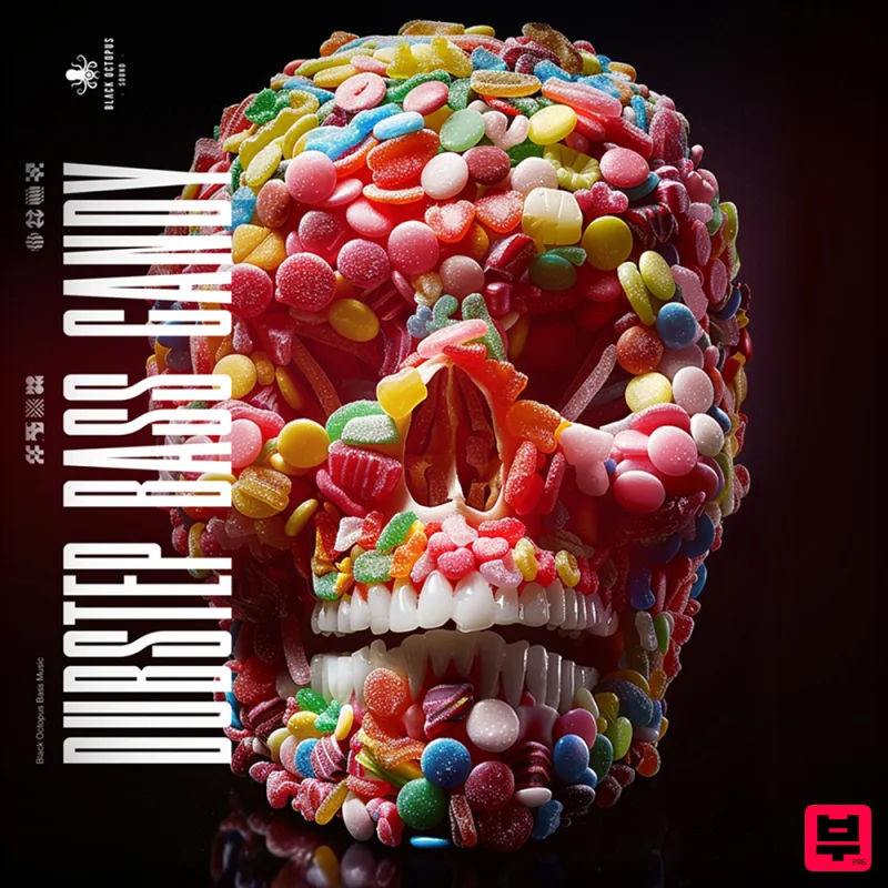 Black Octopus Dubstep Bass Candy - Professional Music Instrument Photo