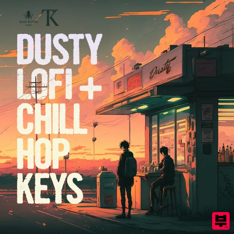 Black Octopus Dusty Lofi & Chill Hop Keys - Professional Music Instrument Photo