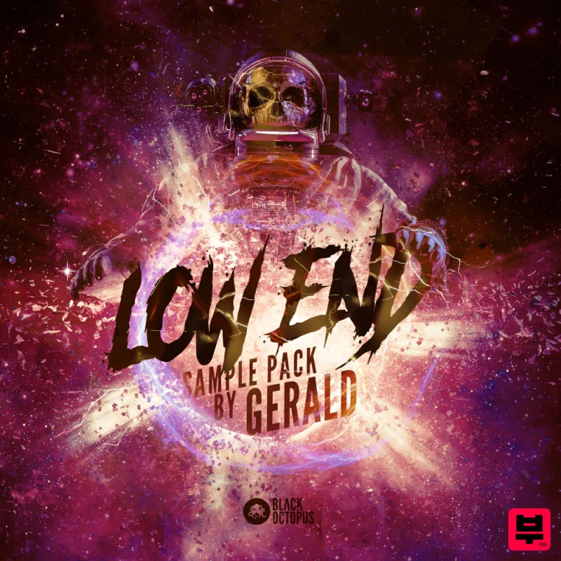 Black Octopus Gerald - Low End EP Sample Pack - Dubstep