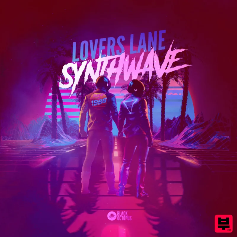 Black Octopus Lovers Lane Synthwave - Professional Music Instrument Photo