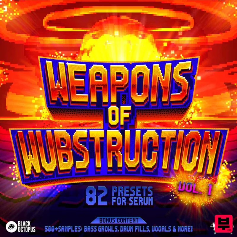 Black Octopus MDK – Weapons of Wubstruction Vol 1 - Dubstep