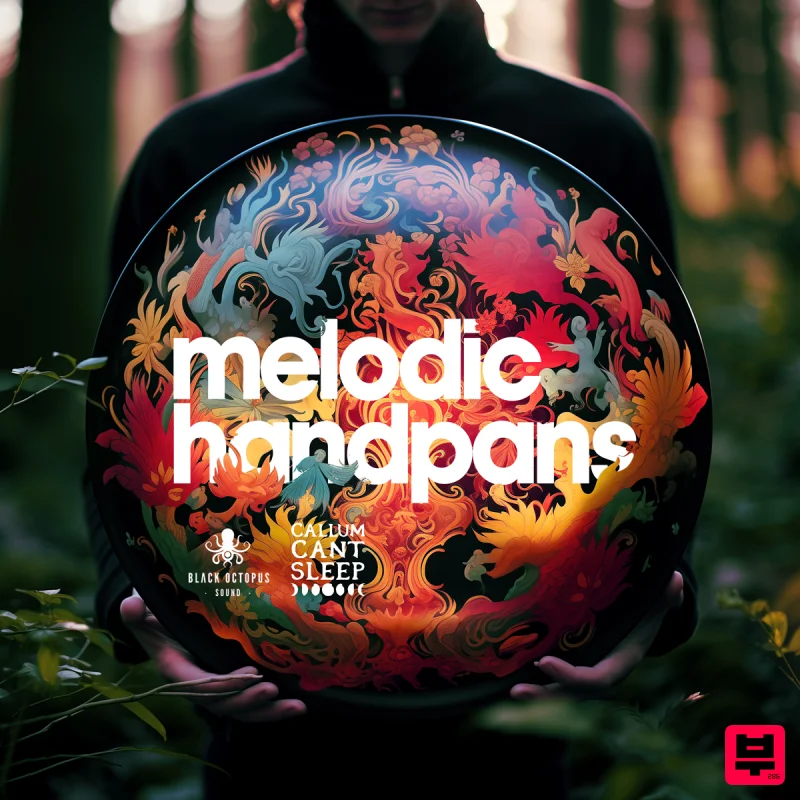 Black Octopus Melodic Handpands by CallumCantSleep - Downtempo