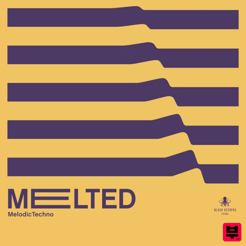 Black Octopus Melted Melodic Techno - Professional Music Instrument Photo