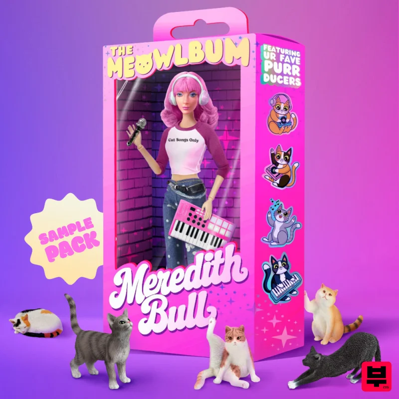Black Octopus Meredith Bull - Meowlbum Sample Pack - Pop