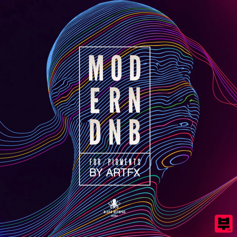 Black Octopus Modern DnB for Pigments by ARTFX - Drum and Bass