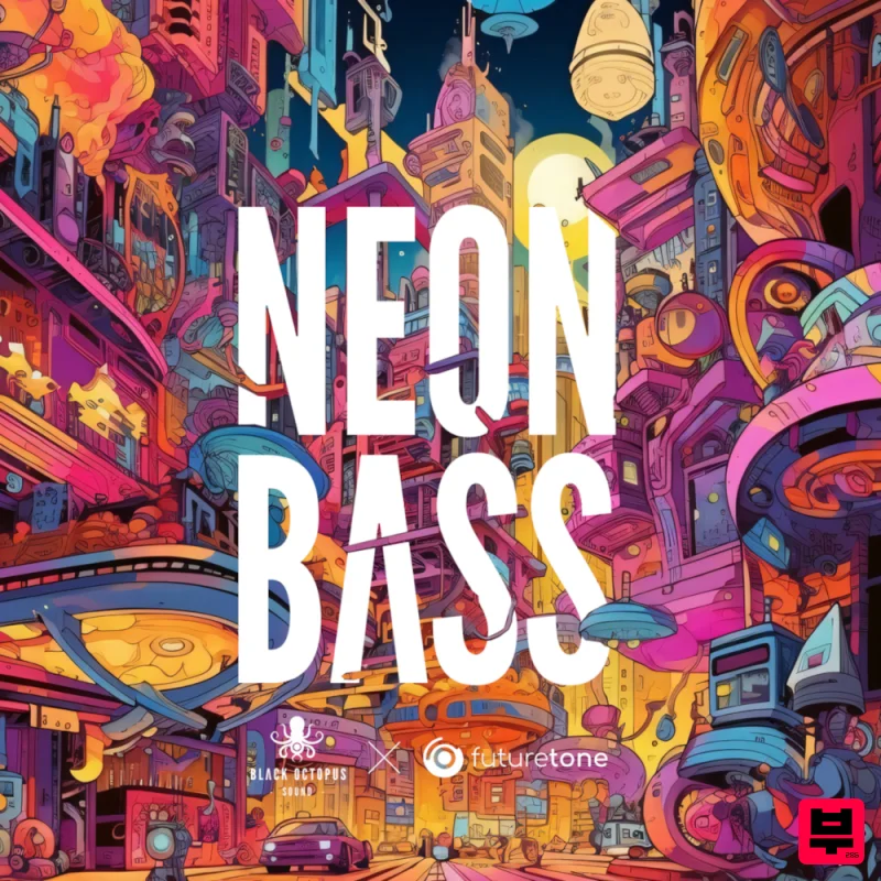 Black Octopus Neon Bass by Futuretone - EDM