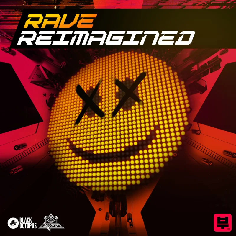 Black Octopus Rave Re-Imagined  - Professional Music Instrument Photo