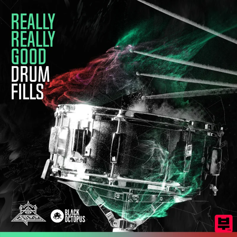 Black Octopus Really Really Good Drum Fills - EDM