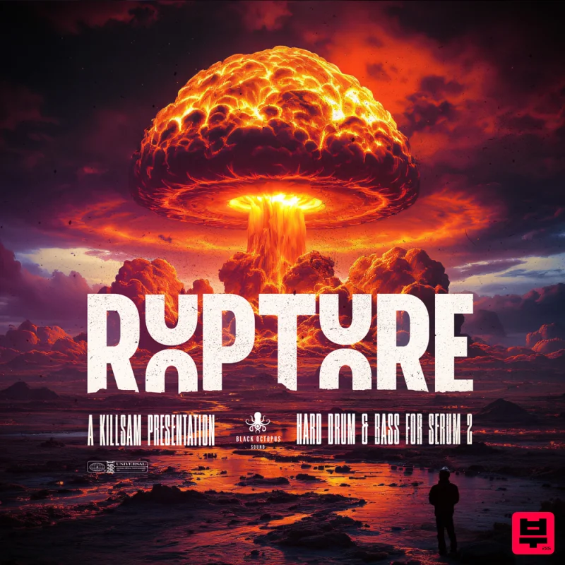 Black Octopus Rupture - Hard Drum and Bass for Serum 2 by Killsam - Drum and Bass