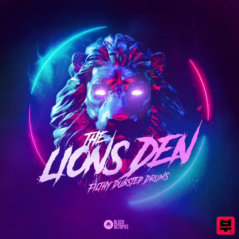 Black Octopus The Lion’s Den - Filthy Dubstep Drums - Dubstep