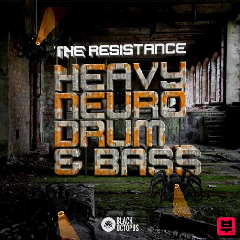 Black Octopus The Resistance - Heavy Neuro Drum and Bass - Neurofunk