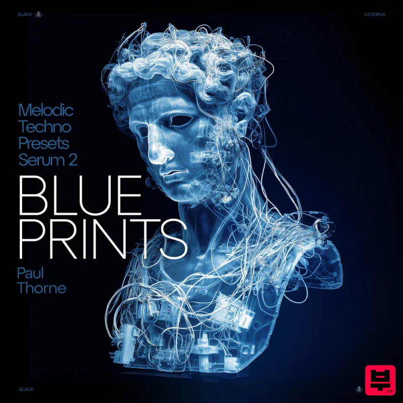 Black Octopus Blueprints – Melodic Techno for Serum 2 by Paul - Professional Music Instrument Photo