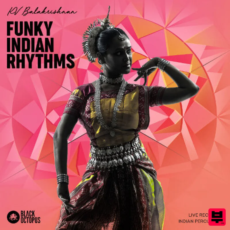 Black Octopus Funky Indian Rhythms - Professional Music Instrument Photo