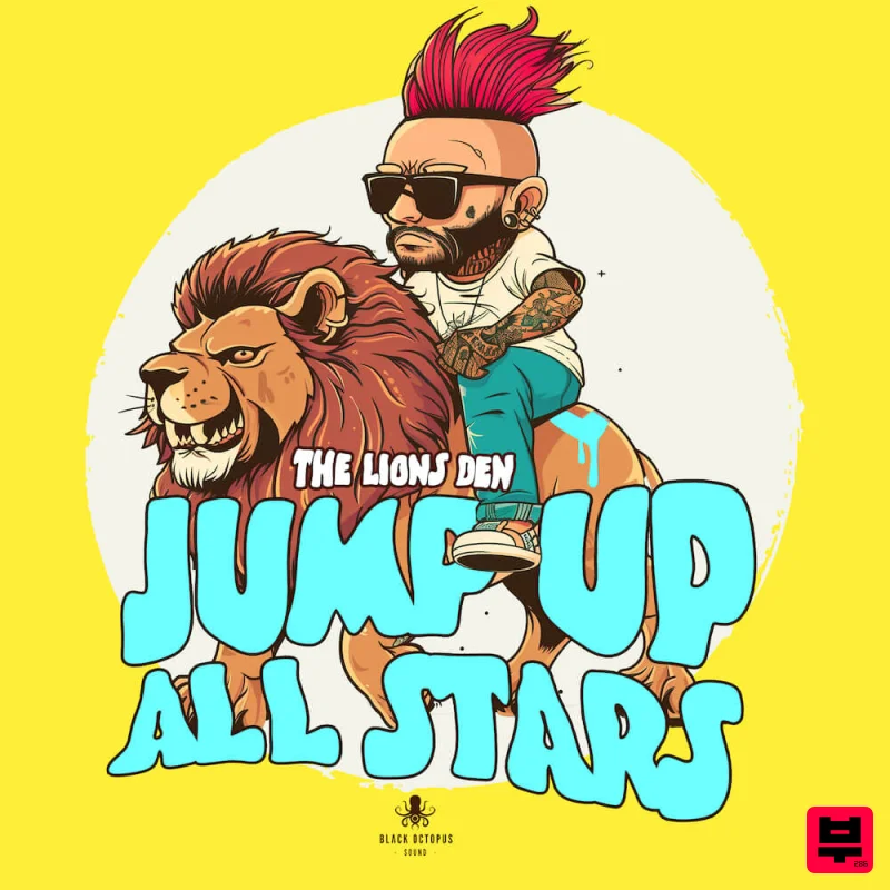 Black Octopus Jump Up All Stars by The Lions Den - Professional Music Instrument Photo