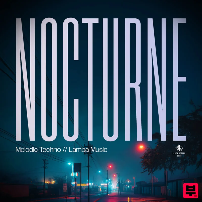 Black Octopus Nocturne - Melodic Techno by Lamba Music - Techno