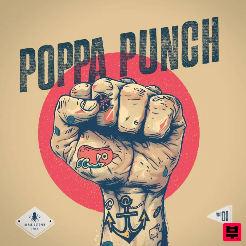 Black Octopus Poppa Punch Vol. 1 - Professional Music Instrument Photo