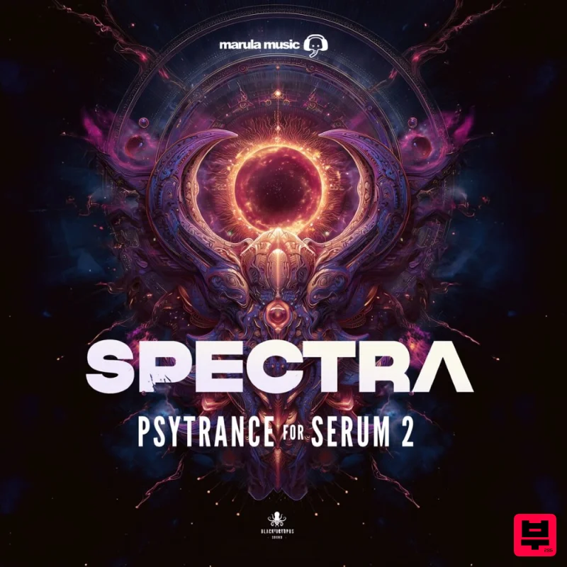 Black Octopus Spectra – Psytrance For Serum 2 – Festival-Ready Psytrance Presets - Professional Music Instrument Photo