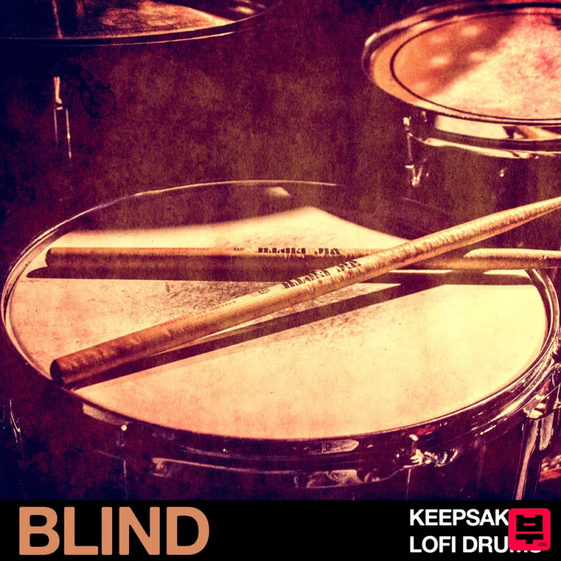 Blind Audio Keepsake - Lofi Drums - Professional Music Instrument Photo