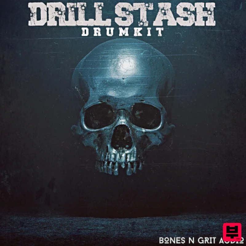 Bones N Grit Audio Drill Stash Drum Kit - Drill