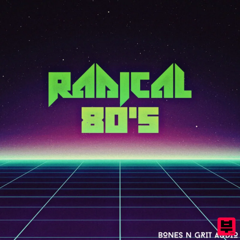 Bones N Grit Audio Radical 80's - 80s