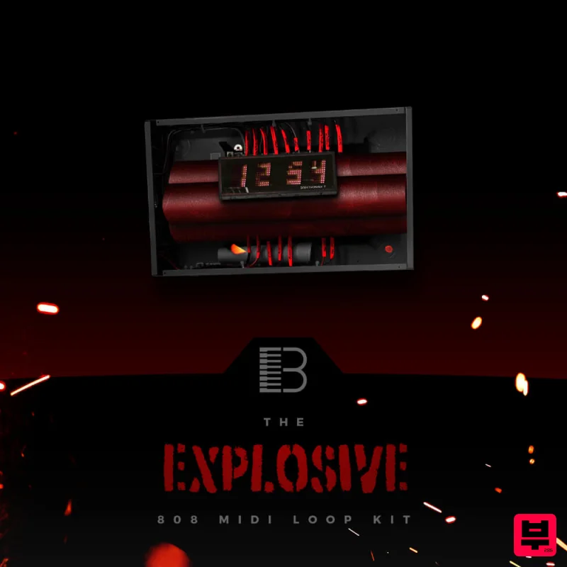 Brandon Chapa Explosive 808 MIDI Loop Kit - Trap