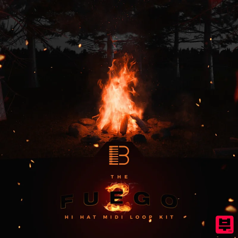 Brandon Chapa Fuego 2 Hi Hat MIDI Loop Kit - Trap