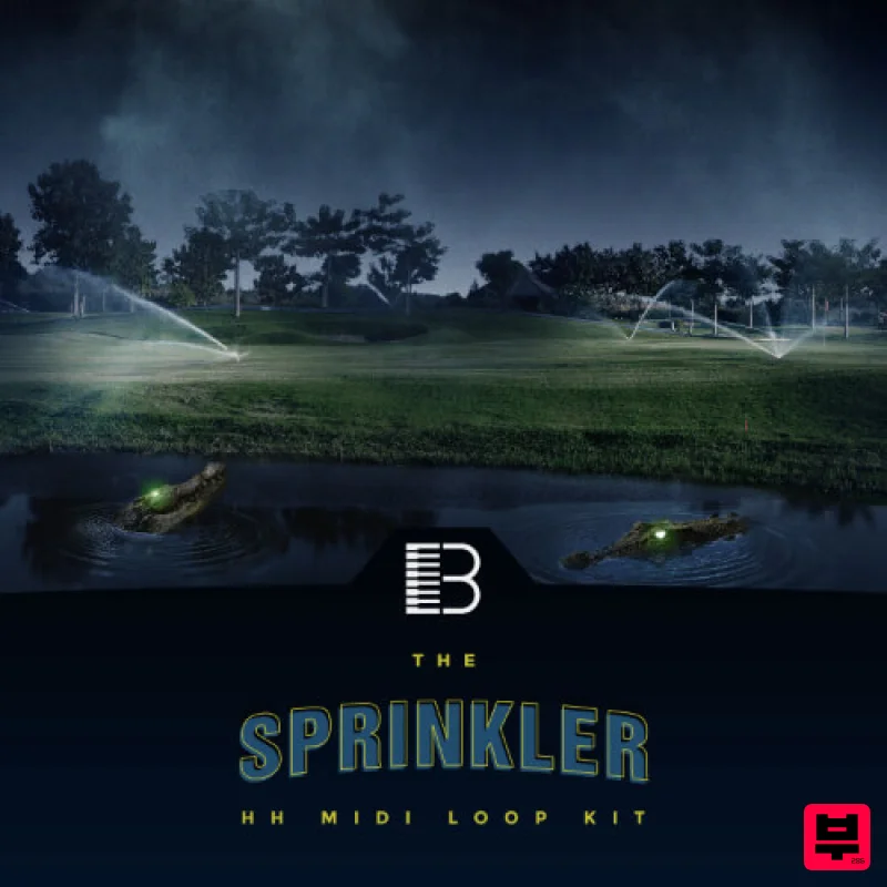 Brandon Chapa Sprinkler - Hi Hat MIDI Loop Kit - Trap