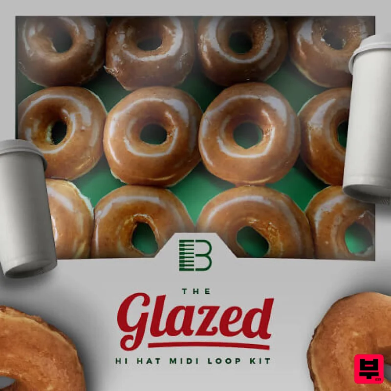 Brandon Chapa The Glazed Hi Hat MIDI Loop Kit - Trap