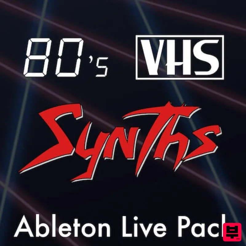 Brian Funk 80's VHS Synths Ableton Live Pack - 80s