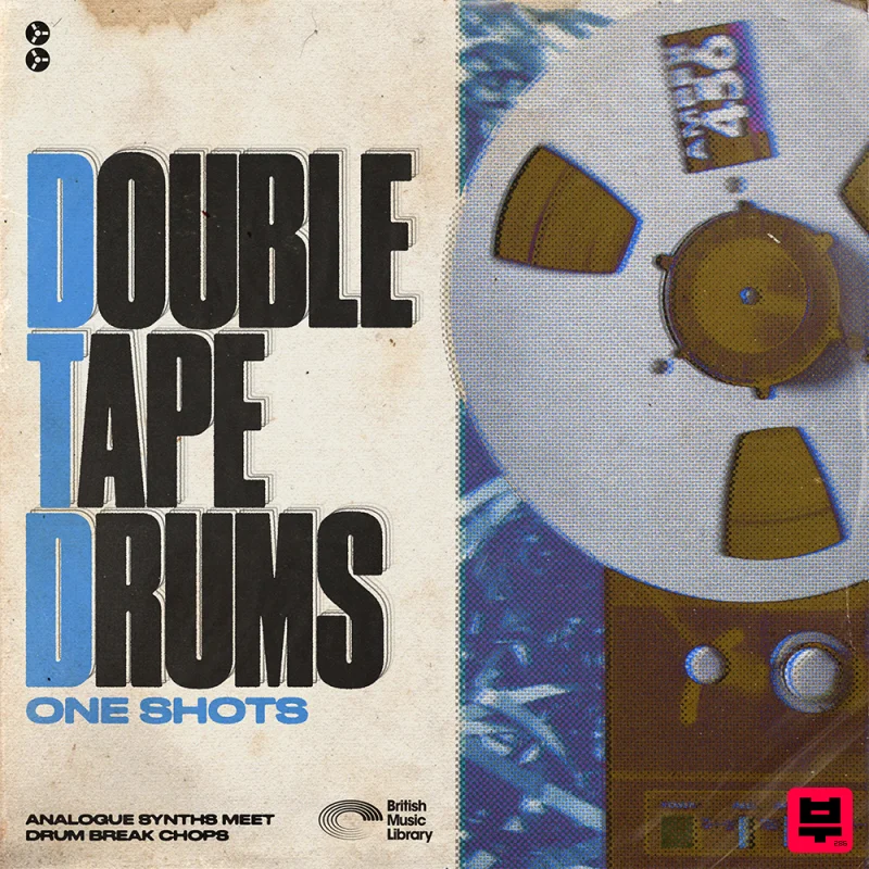British Music Library Double Tape Drums 1 - Classic Hip Hop