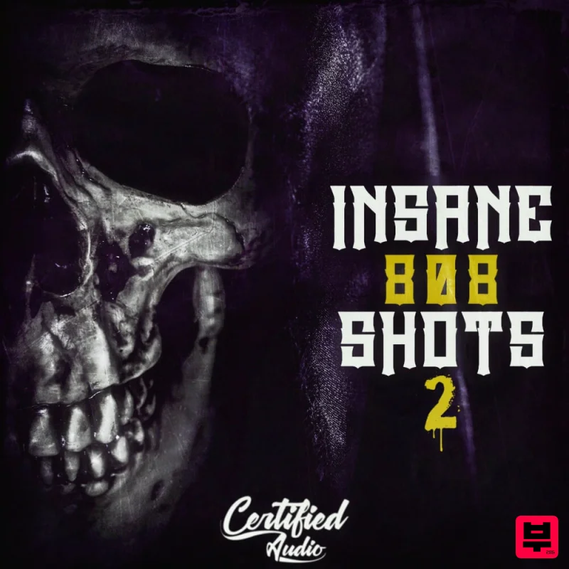 Certified Audio INSANE 808 SHOTS VOL.2 - Hip Hop