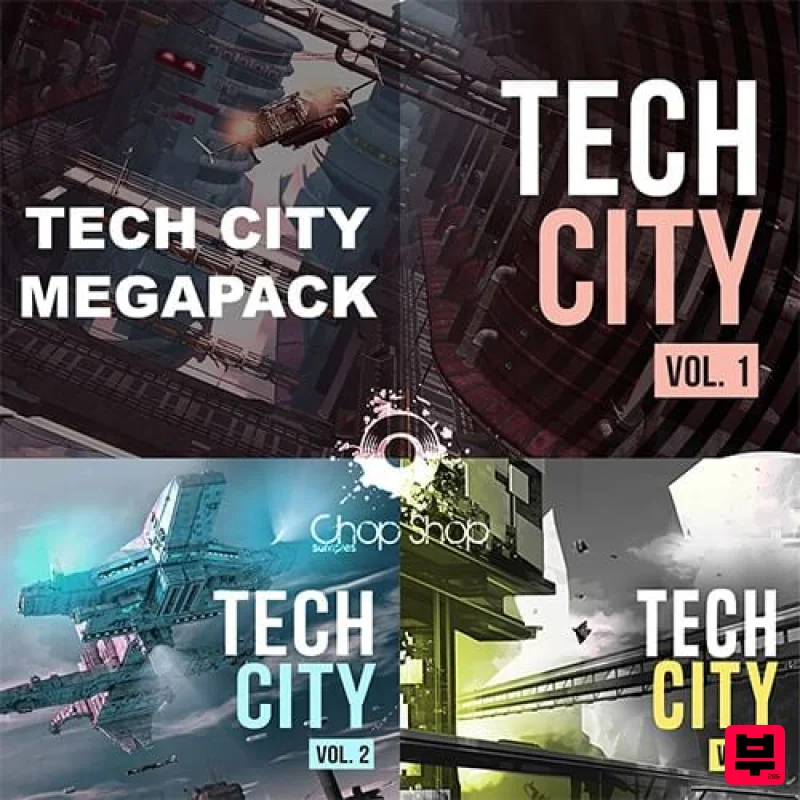 Chop Shop Samples Tech City Megapack - Techno