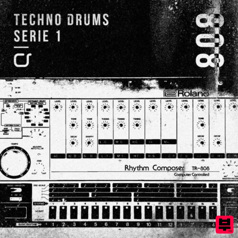 Cognition Strings Techno Drums Serie 1 808 - Techno
