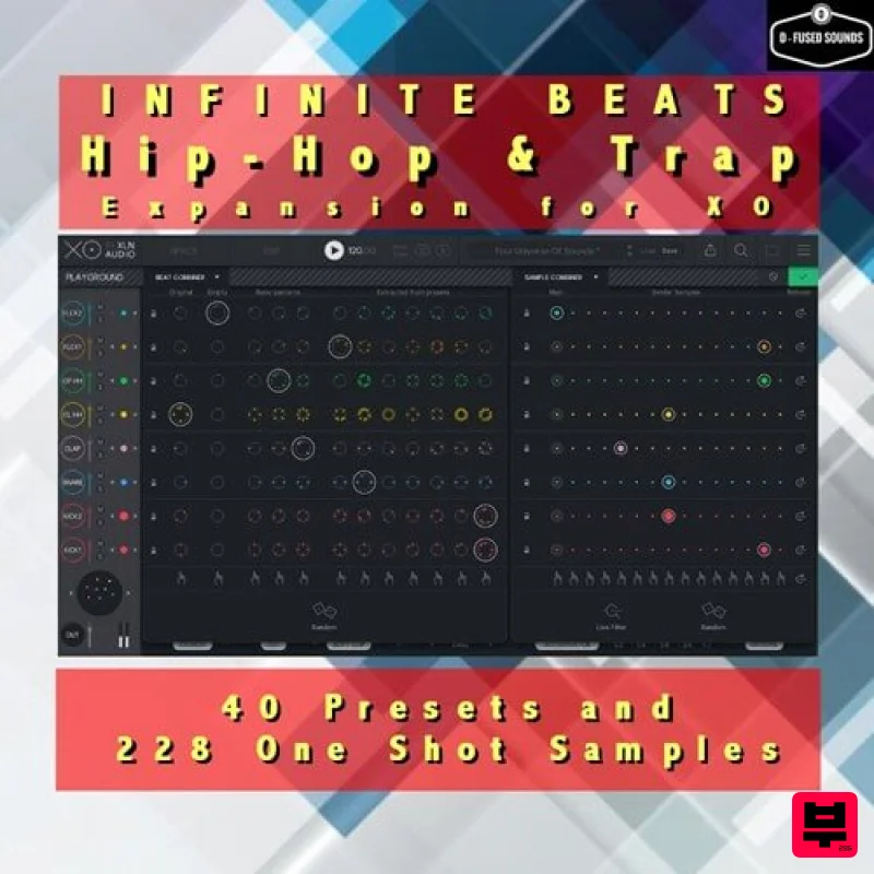 D-Fused Sounds Infinite Beats: Trap & Hip-Hop Expansion for XO - Trap