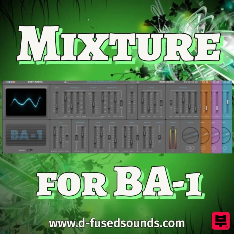 D-Fused Sounds Mixture for BA-1 - Professional Music Instrument Photo