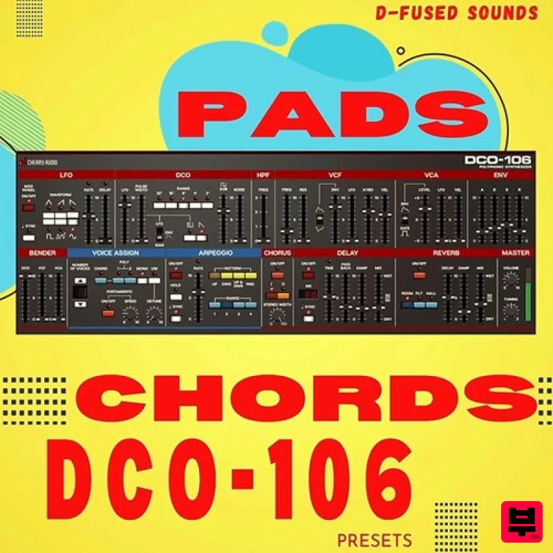 D-Fused Sounds Pads & Chords for DCO 106 - Professional Music Instrument Photo