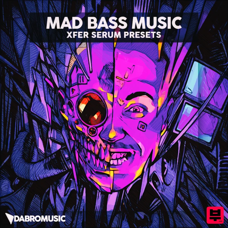 DABRO Music Mad Bass Music: Serum Presets - Bass Music