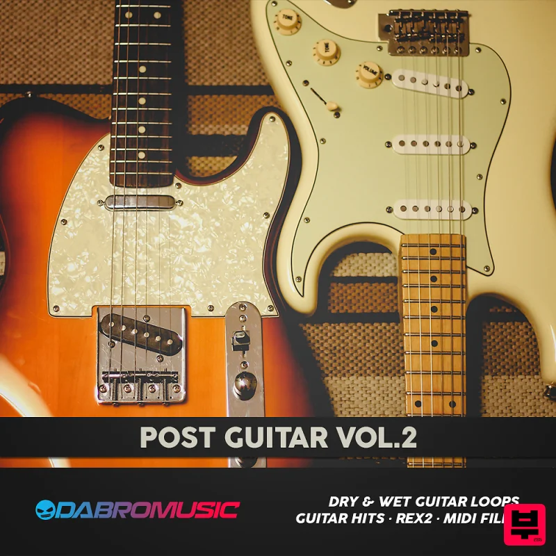 DABRO Music Post Guitar Vol. 2 - Indie Pop