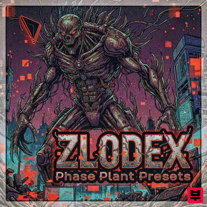 DABRO Music ZLODEX: Phase Plant Presets - Neurofunk